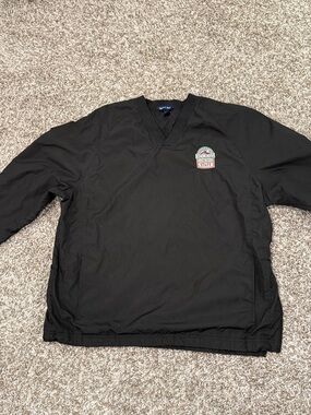 Rockies Black Pullover with Multicolor Embroidered Patch